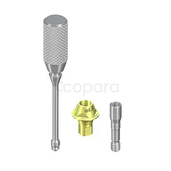 NC DROITE 0° D 4.6MM HG 3.5MM TITANE PARTIES SECONDAIRES VISSEES REF 022.0130S