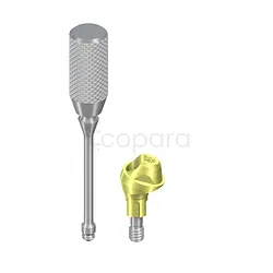 NC ANGULÉE 17° D 4.6MM HG 2.5MM TITANE PARTIES SECONDAIRES VISSÉES REF 022.2750P