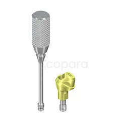 NC VISSÉE TITANE ANGULÉE 30° D 4.6MM HG 2.5MM PARTIES SECONDAIRES VISSÉES REF 022.2751P