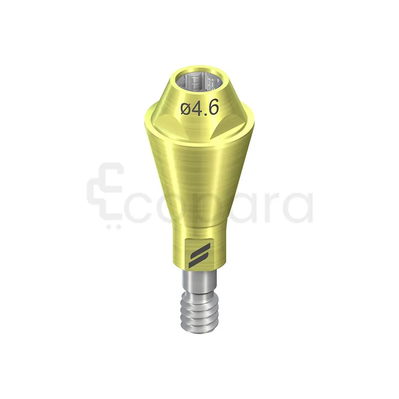NC VISSÉE TITANE DROITE 0° D 4.6MM HG 4MM PARTIES SECONDAIRES VISSÉES REF 022.2754S