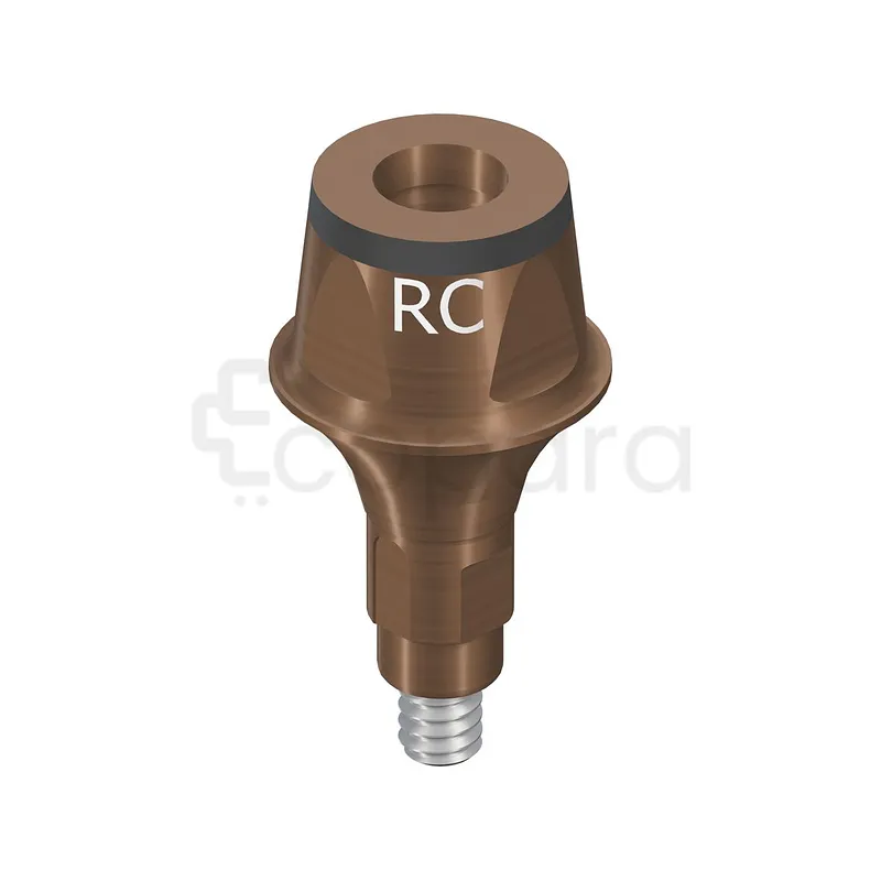RC PARTIE SECONDAIRE SCELLABLE 6.5MM HAUTEUR DE LA GENCIVE 2MM HAUTEUR DE LA PARTIE SECONDAIRE 4MM TI REFERENCE 022.4332