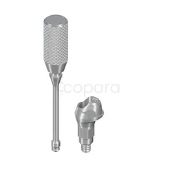 TITANE RC ANGULÉE 17° 4.6MM HG 2.5MM PARTIES SECONDAIRES VISSÉES REF 022.4747P