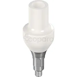 TEMPORARY ABUTMENT RC D 7MM H 12MM PEEKTITANE PARTIE SECONDAIRE PROVISOIRE RÉF 024.4370
