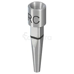 ANALOGUE D'IMPLANT REPOSITIONNABLE RC L 17MM ACIER INOXYDABLE ACCESSOIRES NUMÉRIQUES RÉF 025.4102