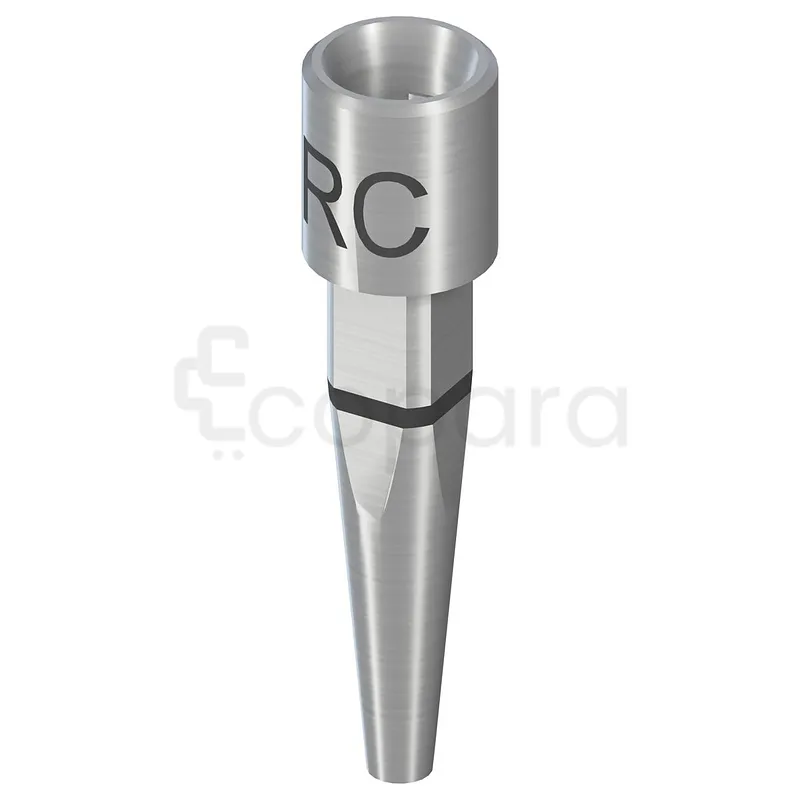 ANALOGUE D'IMPLANT REPOSITIONNABLE RC L 17MM ACIER INOXYDABLE ACCESSOIRES NUMÉRIQUES RÉF 025.4102