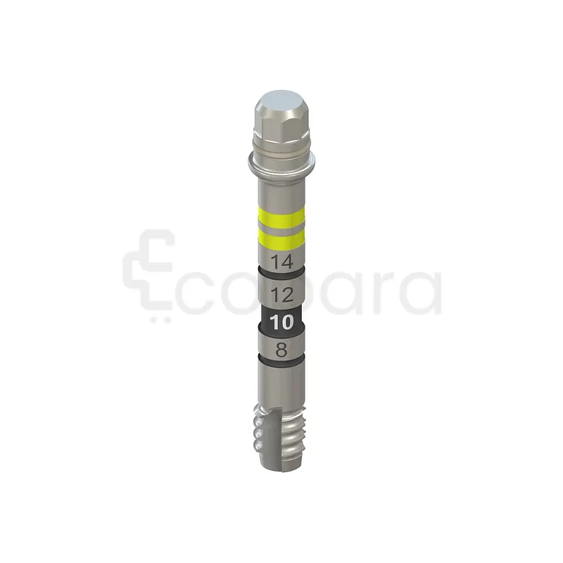 D 3.3MM L 25MM ACIER INOXYDABLE TITANE TARAUD IMPLANT BLT REF 026.0009