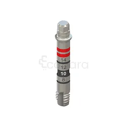 D 4.1MM L 25MM ACIER INOXYDABLE TITANE TARAUD IMPLANT BLT REF 026.0010