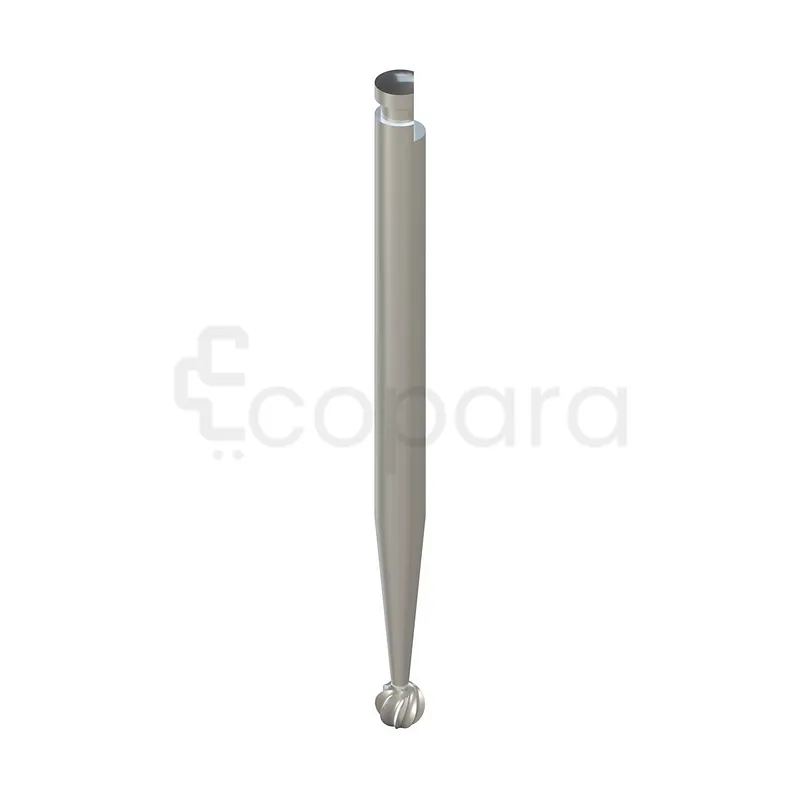 D 2.3MM ACIER INOXYDABLE FRAISE BOULE REF 044.003