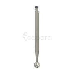 D 3.1MM ACIER INOXYDABLE FRAISE BOULE REF 044.004