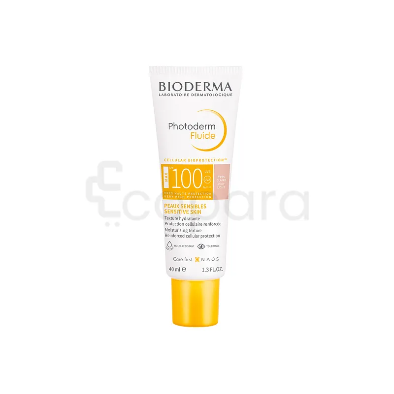 BIODERMA PHOTODERM MAX SPF100 CREME TEINTE CLAIRE 40ML