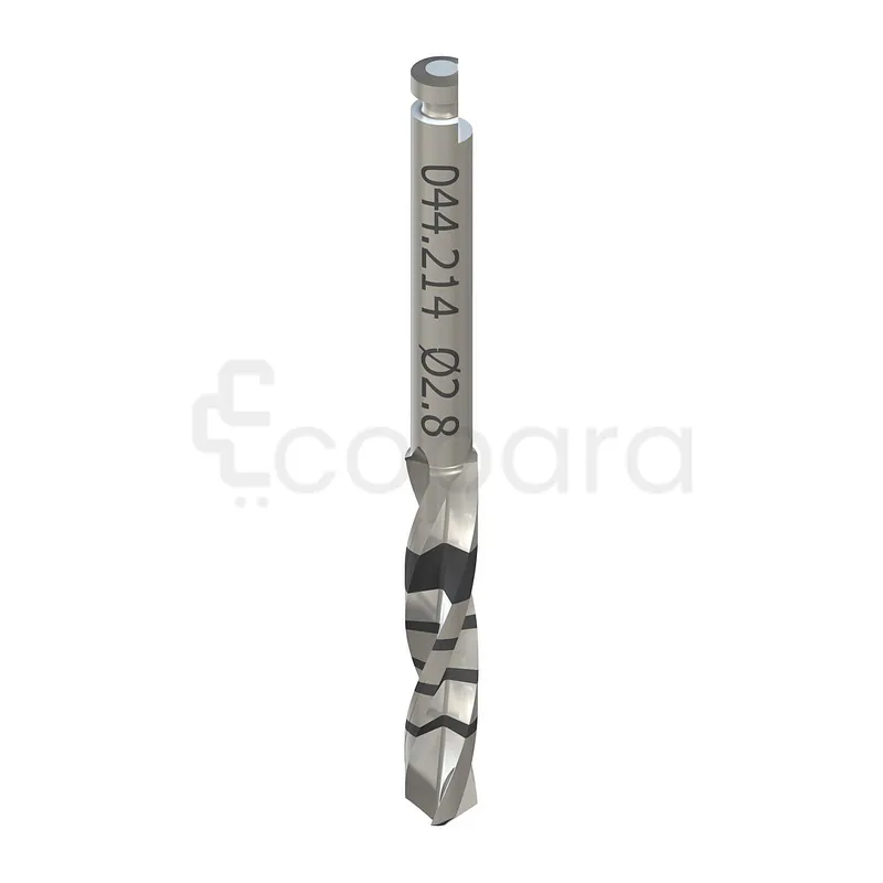 FORET PILOTE 2 COURT LONGUEUR 33MM 2.8MM ACIER INOXYDABLE REFERENCE 044.214