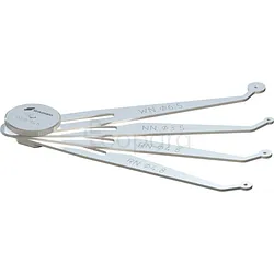 INDICATEUR DE DISTANCE IMPLANT TISSUE LEVEL L 100MM TITANE ACIER INOXYDABLE INSTRUMENTS AUXILIAIRES REF 046.148