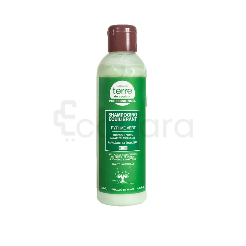 TERRE DE COULEUR SHAMPOOING EQUILIBRANT RYTHME VERT 200ML REFERENCE NVSHAMP04