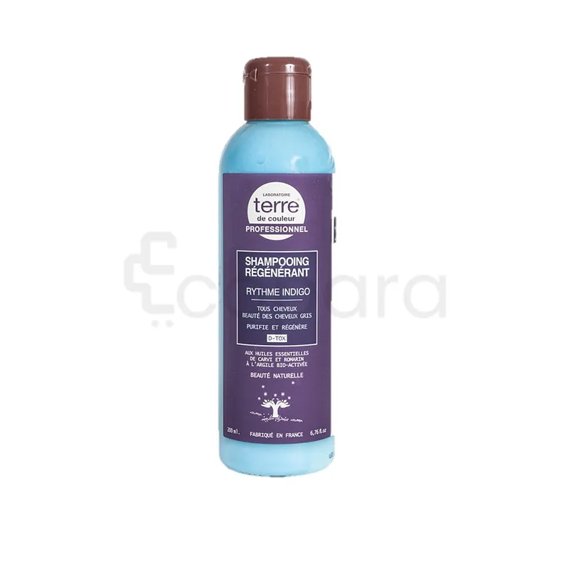 TERRE DE COULEUR SHAMPOOING REGENERANT RYTHME INDIGO 200ML REFERENCE NVSHAMP09