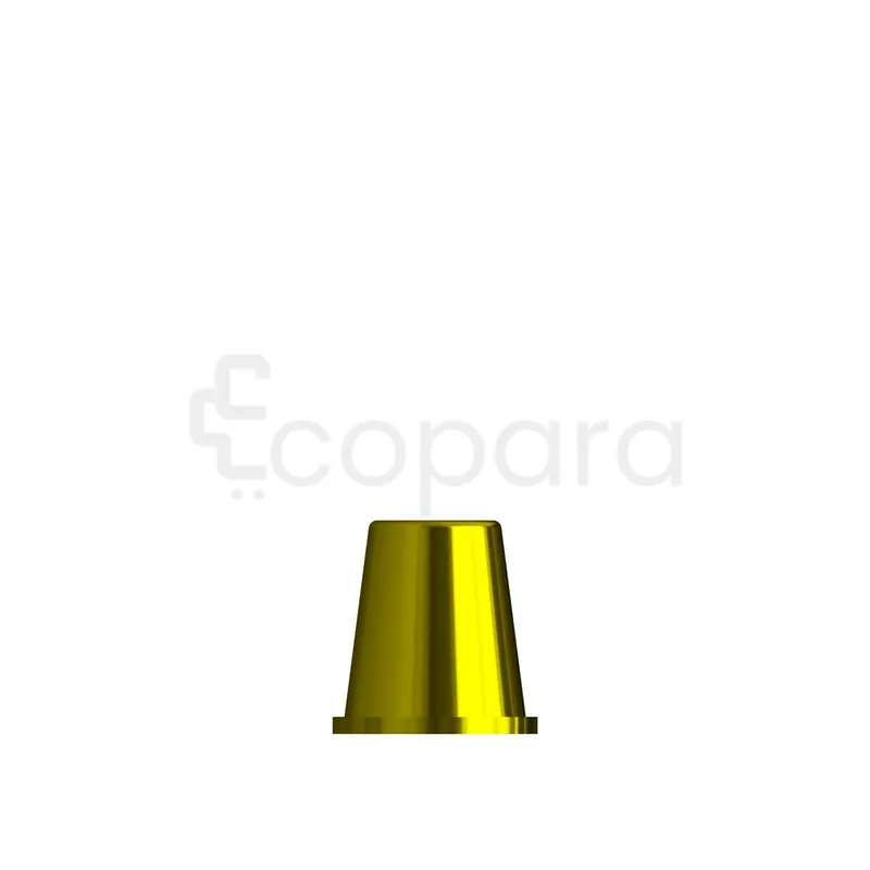 MINI CONICAL ABUTMENT ONE STEP HYBRID COPING BRASS 4.1MM REFERENCE 118081