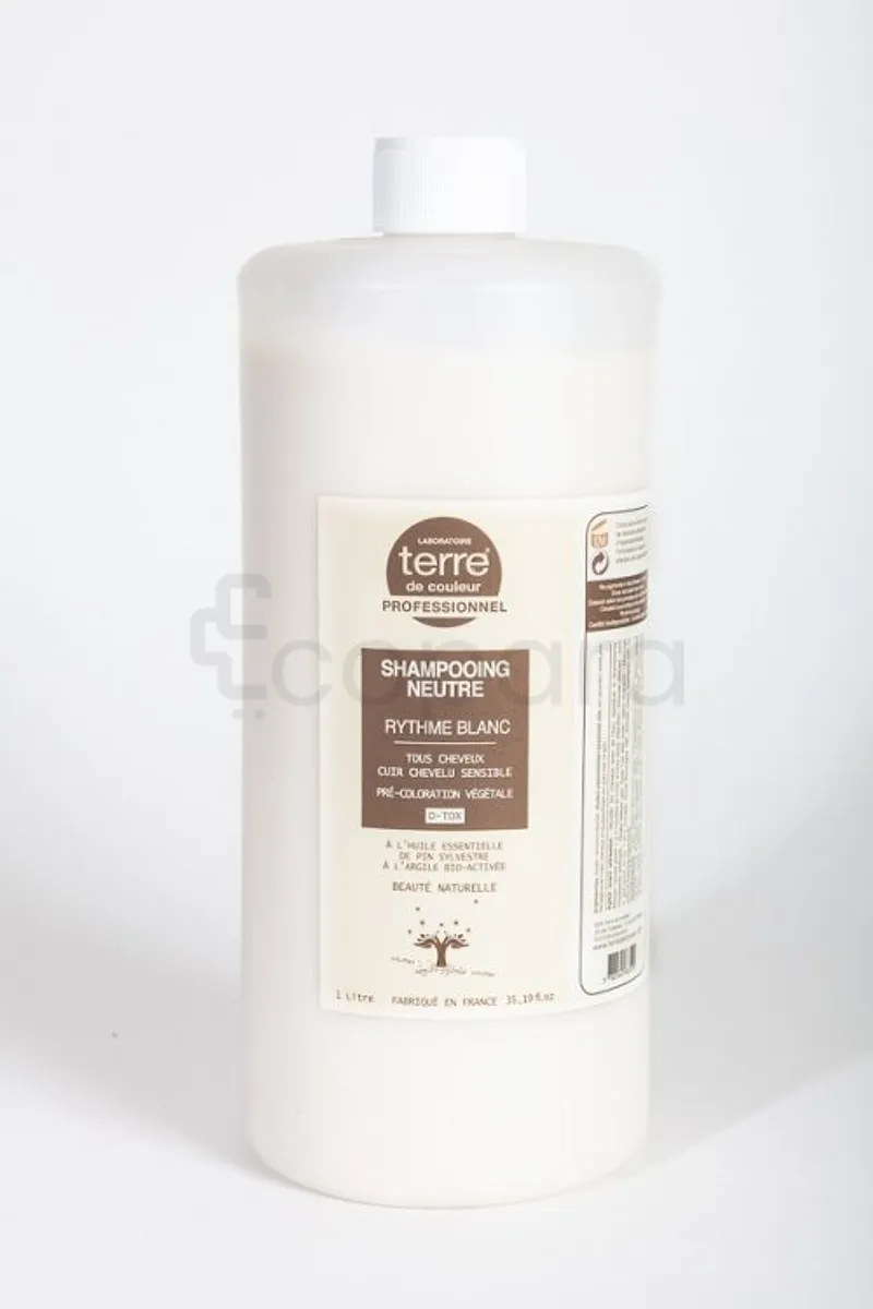 TERRE DE COULEUR SHAMPOOING NEUTRE RYTHME BLANC 1L REFERENCE NVSHAMP08L