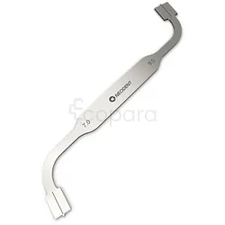 INSTRUMENT DE PLANIFICATION DE L'ESPACE ACIER INOXYDABLE 41889MM ACCESSOIRES CHIRURGICAUX RÉF 128.026
