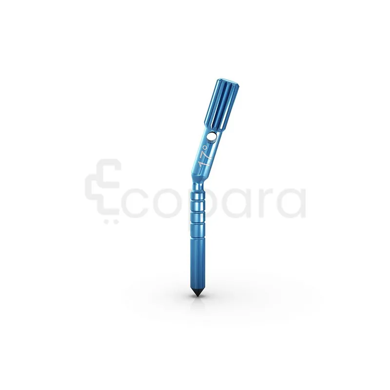 ANGLE MESUREUR 17° POUR FORET 2MM TITANE INSTRUMENTS DE PROCÉDURE IMPLANTAIRE RÉF 128.030