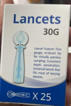 LANCETS 30G BOITE DE 25
