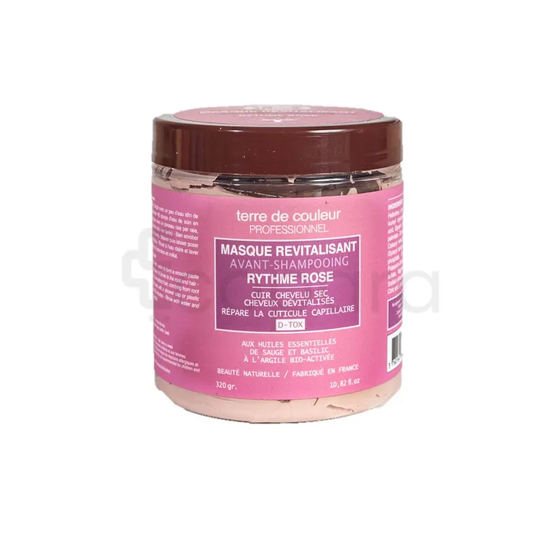 TERRE DE COULEUR MASQUE REVITALISANT RYTHME ROSE 250ML REFERENCE NVARG03