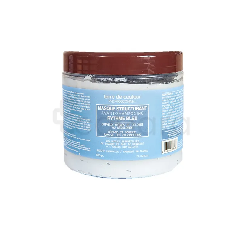 TERRE DE COULEUR MASQUE STRUCTURANT RYTHME BLEU 600ML REFERENCE NVARG806