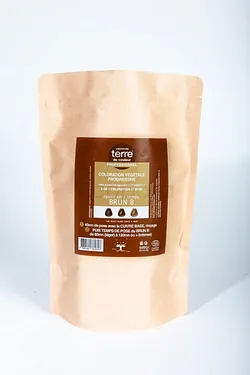 TERRE DE COULEUR COLORATION VEGETALE PROGRESSIVE BRUN B 600G REFERENCE 600BRUNB