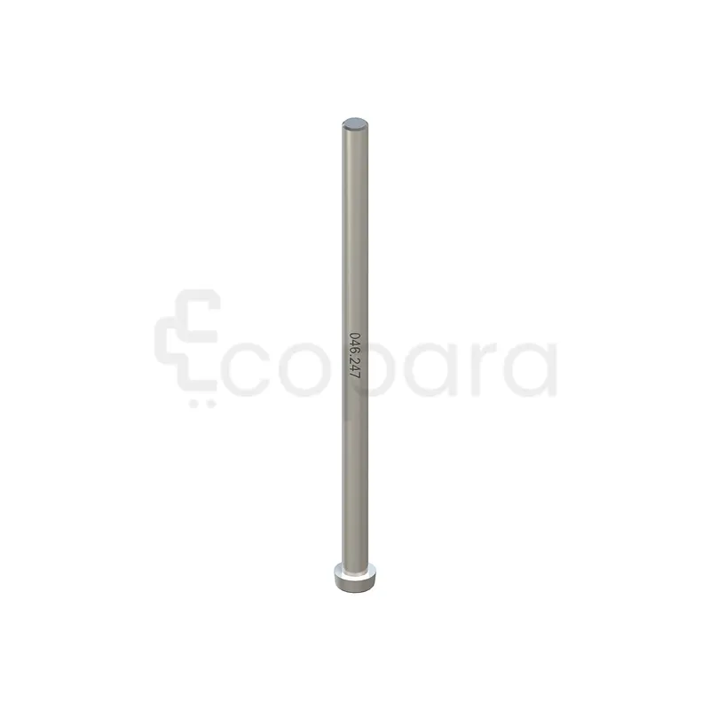 TIGE DE GUIDAGE ALÉSOIR 046.243 SYNOCTA 048.606 L 50MM ACIER INOXYDABLE TRÉPAN OSSEUX REF 046.247