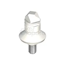 WN STRAUMANN CORPS DE SCANNAGE COMPRENANT VIS DE FIXATION POUR LES SCANNERS STRAUMANN CARES ES1 ET STRAUMANN CARES SCAN CS2 JUSQU'À LA VERSION LOGICIELLE CAR ES VISUAL 6.2 8,9MM PEEK TI REFERENCE 048.