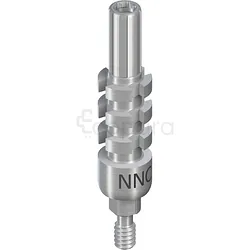 PILIER D’EMPREINTE PORTE EMPREINTE PERFORÉ H 10.1MM TITANE COMPOSANTS DE PRISE D'EMPREINTE RÉF 048.128