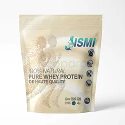 JISMI 100% NATURAL PURE WHEY PROTEIN VANILLE 1KG