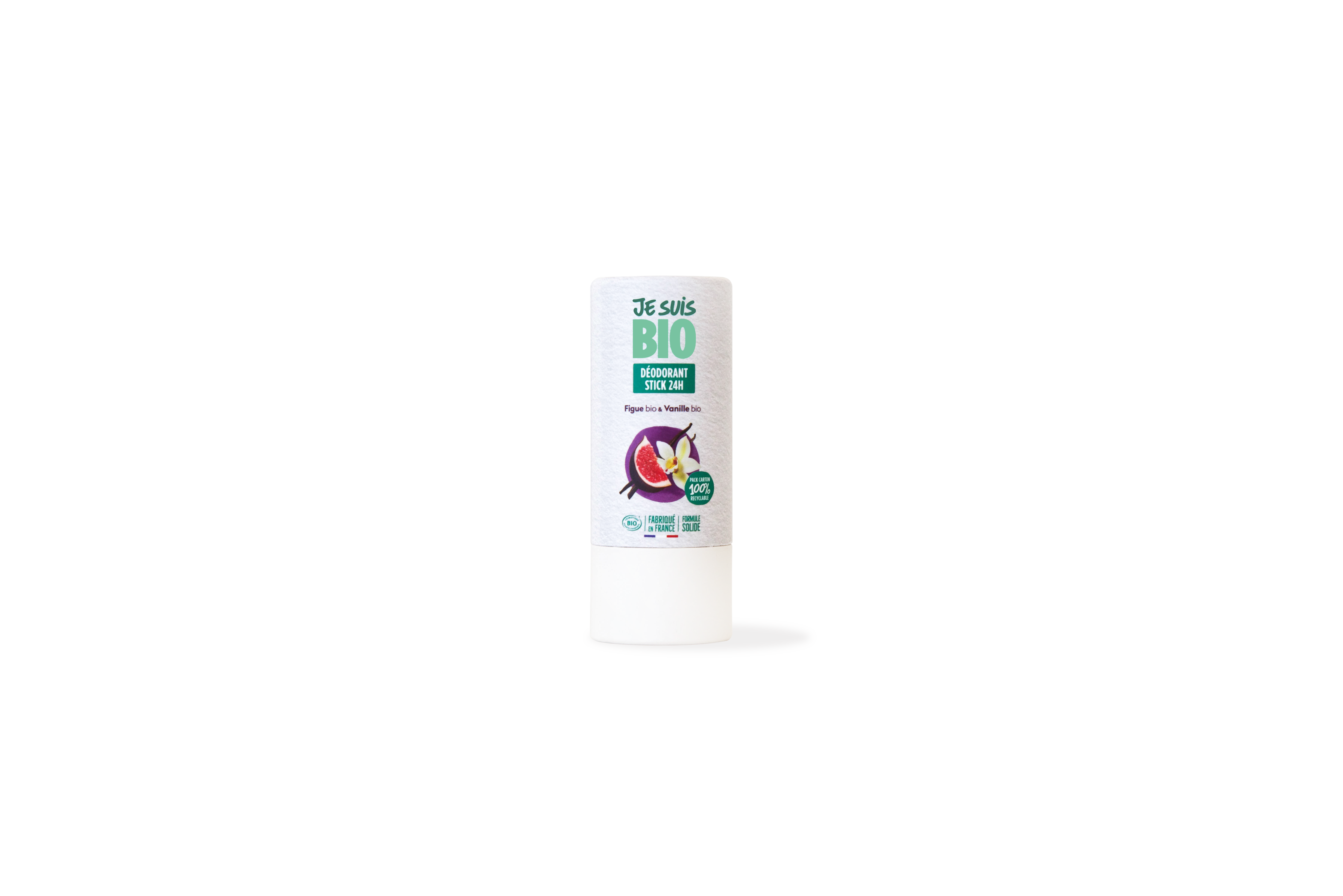 JE SUIS BIO DEODORANT SOLIDE 24H FIGUE VANILLE 50G REFERENCE 000052