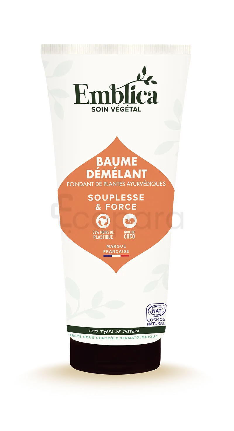 EMBLICA BAUME DE SOIN DEMELANT SOUPLESSE & FORCE 200ML REFERENCE 001179
