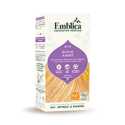 EMBLICA COLORATION VEGETALE 7.3 BLOND AMBRE 100G REFERENCE 000070