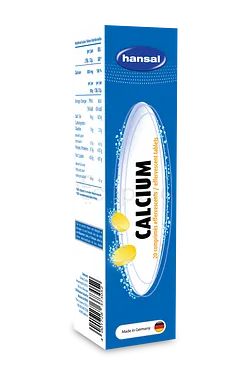 HANSAL CALCIUM BOITE DE 20 COMPRIMES EFFERVESCENTS