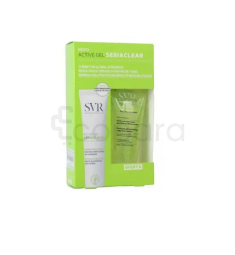 SVR PACK SEBIACLEAR ACTIVE 40ML + SEBIACLEAR SPF50 40ML