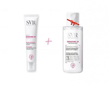 SVR SENSIFINE COFFRET AR CREME SPF50+ 50ML + EAU MICELLAIRE 75ML