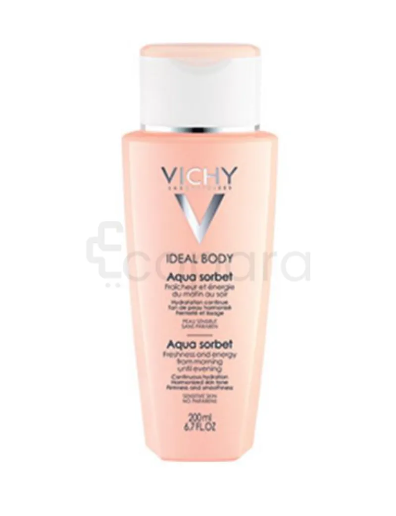 VICHY IDEAL BODY AQUA SORBET LOTION POUR LE CORPS PEAUX SENSIBLE 200ML