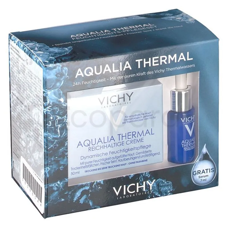 VICHY PACK AQUALIA THERMAL LEGERE 30ML + AQUALIA THERMAL LEGERE 15ML + MINERAL 89% 10ML + CAPITAL SOLEIL SPF50+ 3ML OFFERT