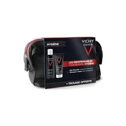 VICHY PACK SENSI BAUME + GEL DOUCHE CORPS ET CHEVEUX + TROUSSE OFFERTE