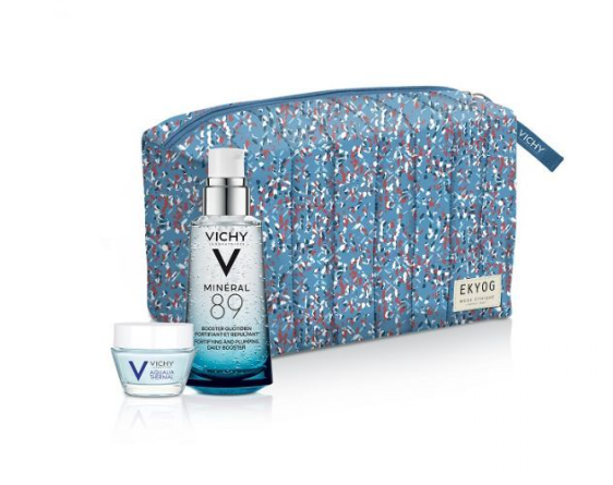 VICHY PACK AQUALIA THERMAL LEGERE 50ML + MINERAL 89 + TROUSSE OFFERTE