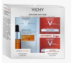 VICHY LIFTACTIV PACK SERUM VITAMINE C CORRECTEUR ÉCLAIRCISSANT DE PEAU 10ML + COLLAGEN SPECIALIST 15ML