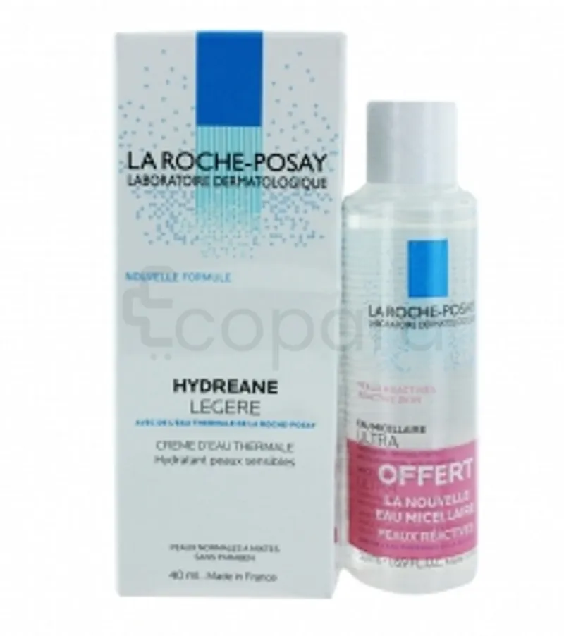 LA ROCHE POSAY TROUSSE HYDRAPHASE HA LEGERE 50ML + EAU MICELLAIRE ULTRA 50ML