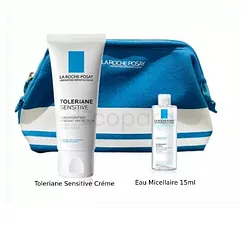 LA ROCHE POSAY PACK TOLERIANE SENSITIVE LEGERE 40ML + EAU MICELLAIRE ULTRA 15ML OFFERT