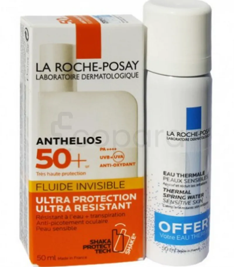 LA ROCHE POSAY ANTHELIOS KA HYDRATANT PROTECTEUR QUOTIDIEN SPF50+ + EAU THERMALE 50ML