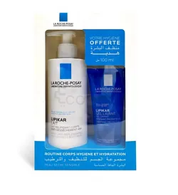 LA ROCHE POSAY PACK LIPIKAR LAIT 400ML + LIPIKAR GEL LAVANT 100ML