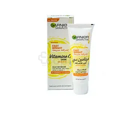GARNIER FAST BRIGHT CRÈME ÉCLAIRCISSANTE VITAMINE C AVEC FILTRES UV 50ML