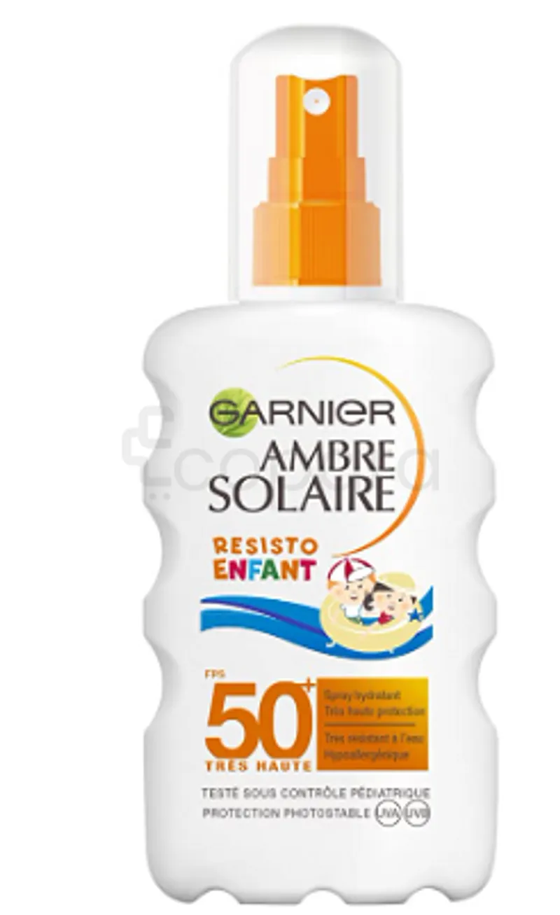 GARNIER AMBRE SOLAIRE 50+ ENFANT SPRAY HYDRATANT 200ML