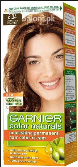GARNIER COLOR NATURALS CREME CHOCOLAT NUMERO 6.34