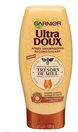 GARNIER ULTRA DOUX APRES SHAMPOOING RECONSTITUANT TRESORS DE MIEL 200ML