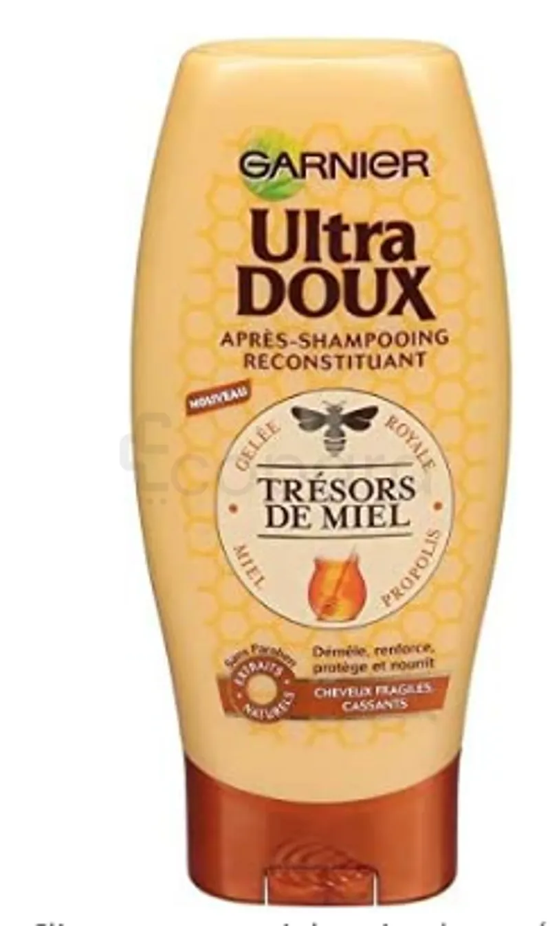 GARNIER ULTRA DOUX APRES SHAMPOOING RECONSTITUANT TRESORS DE MIEL 200ML